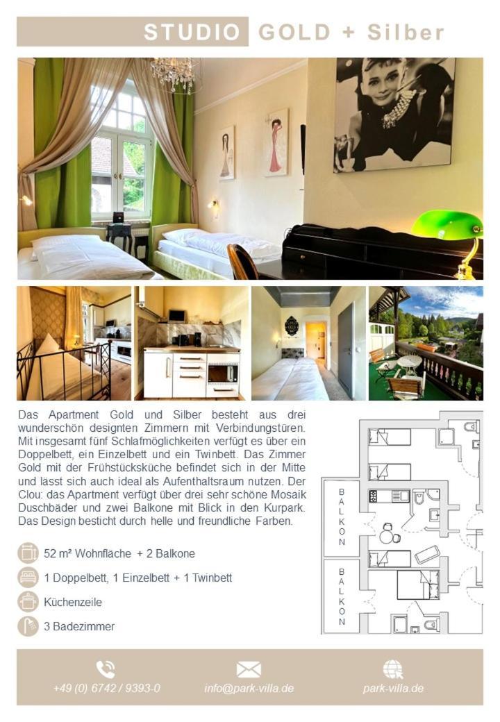 Park Villa Zentral Am Mittelrhein - Zimmer & Apartments Боппард Экстерьер фото